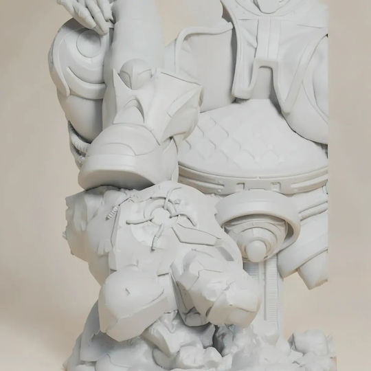 Unpainted 3D Figure Thanos Conqueror On Throne Digital Painting DIY Gift Colors 20 Cm 1:8