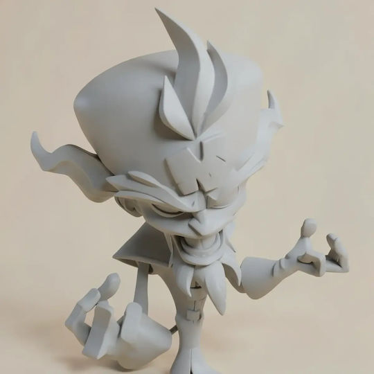 Небоядисана 3D Фигура Crash Bandicoot Dr Neo Cortex Digital Боядисване DIY Подарък Цветове 30 См 1:6
