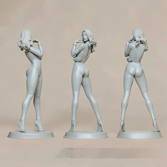 Unpainted 3D Figur Wonder Woman Pin Up 3D Bemalung Diy Geschenk Farben 15,2 Cm 1:12