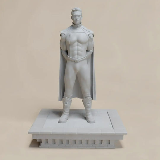 Unbemalte 3D Sammelbare Figur Homelander Stand From Boys Βάψιμο Diy Δώρο Χρώματα 20 Cm 1:8