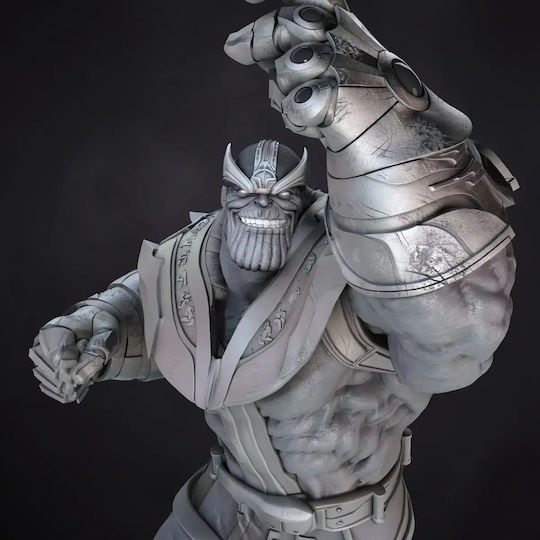 Небоядисана 3D Фигура Танос Mad Titan 3D Модел Боядисване DIY Подарък Цветове 15,2 См 1:12