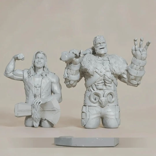 Άβαφη 3d Φιγούρα Casual Thor Βάψιμο Diy Δώρο Χρώματα 20 Cm 1:8