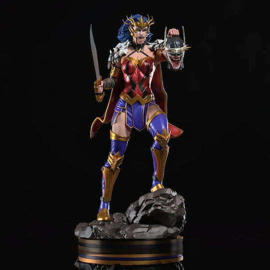 Άβαφη 3d Figur Wonder Woman Death Metal V2 3d Bemalung Diy Geschenk Farben 20 Cm 1:8