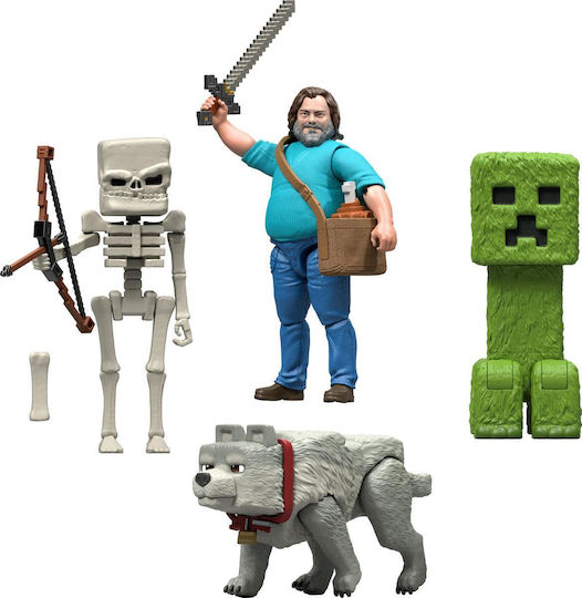 Minecraft Movie Action Figure For 6+ Years 8cm (Miscellaneous Designs)