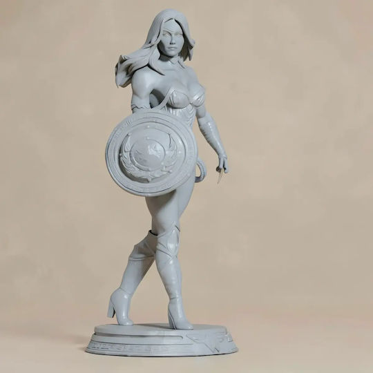 Sammlbare Figuren 3d Figur Muscle Wonder Woman V2 Bemalt Diy Geschenk Farben 20 Cm 1:8