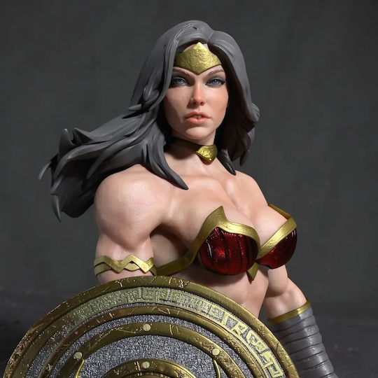Sammlbare Figuren 3d Figur Muscle Wonder Woman V2 Bemalt Diy Geschenk Farben 20 Cm 1:8
