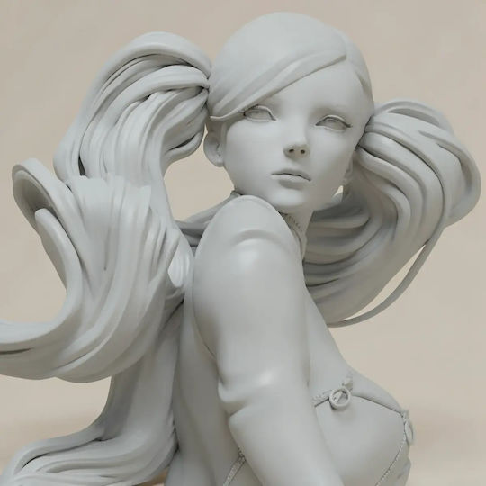 Небоядисана 3D Фигура Ann Takamaki Persona 5 Digital Sculpture Боядисване DIY Подарък Цветове 30 см 1:6