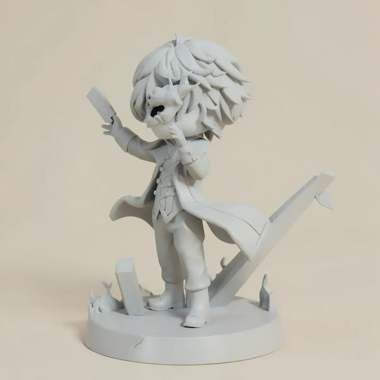 Небоядисана 3D Фигура Ren Amamiya Жокер Persona 5 Chibi Модел Боядисване DIY Подарък Цветове 15,2 См 1:12