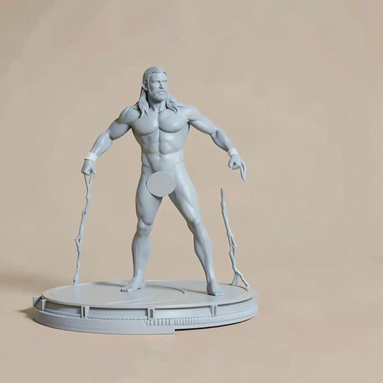Unpainted 3D Figure Thor Naked NSFW Painting DIY Gift Colors 20 cm 1:8