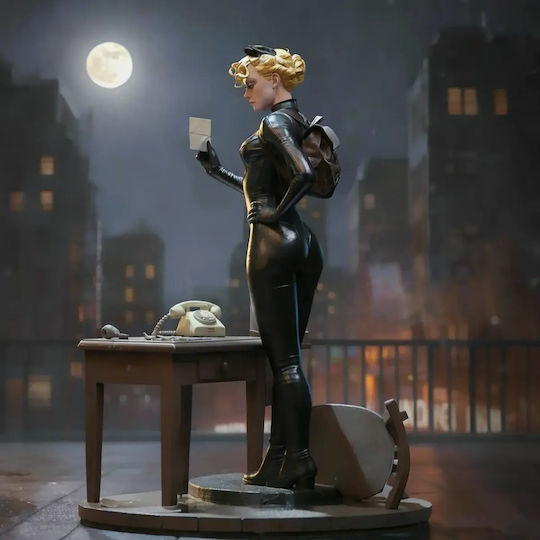 Unbemalte 3d Figur Catwoman Detective 3d Bemalung Diy Geschenk Farben 20 Cm 1:8