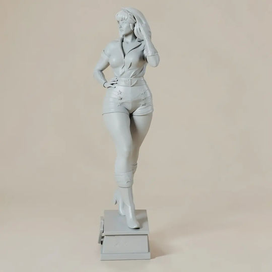 Άβαφη 3d Φιγούρα Bombshell Wonder Woman V2 Βάψιμο Diy Δώρο Χρώματα 20 Cm 1:8