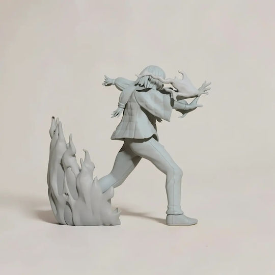 Небоядисана 3D Фигура Mahito Jujutsu Kaisen 3D Модел Боядисване DIY Подарък Цветове 15,2 см 1:12