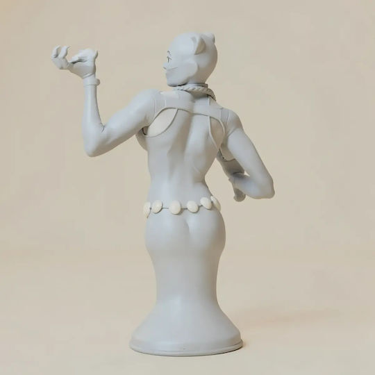 Unpainted 3D Figur Catwoman Chicken Bust Ready To Paint Diy Geschenk Farben 20 Cm 1:8