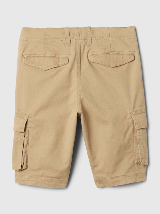 Kinder-Shorts/Bermudas Stoff Khaki