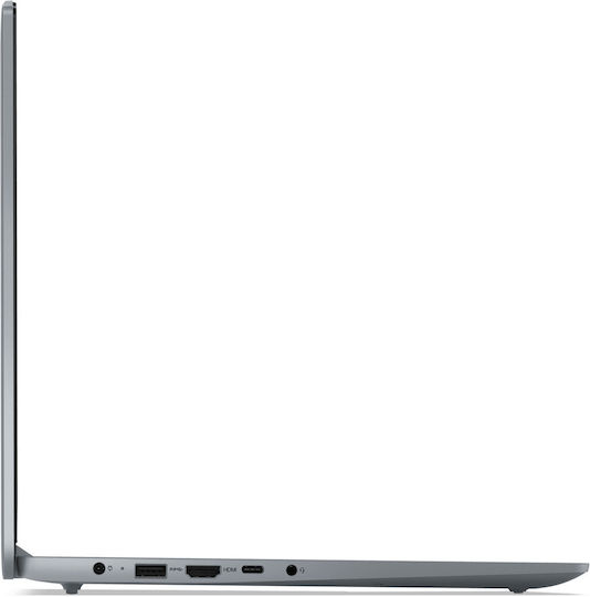 Lenovo Ideapad Slim 3 15AMN8 15.6" IPS FHD (Ryzen 5-40/8GB/512GB SSD/W11 Home) Arctic Grey (GR Keyboard)