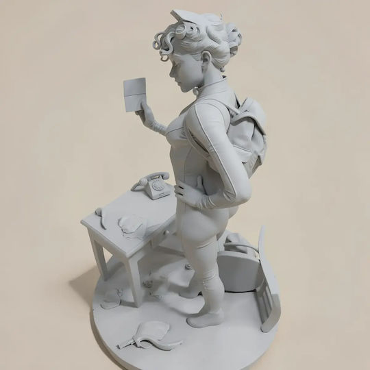 Unpainted 3d Figur Catwoman Detective 3d Bemalung Diy Geschenk Farben 30 Cm 1:6