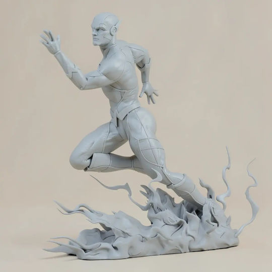 Unpainted 3D Figur Flash V2 Aus Dc Bemalung Diy Geschenk Farben 30 Cm 1:6