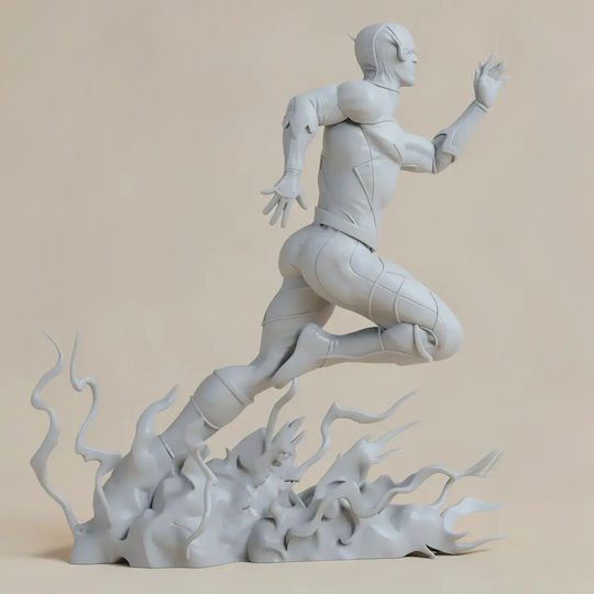 Unpainted 3D Figur Flash V2 Aus Dc Bemalung Diy Geschenk Farben 30 Cm 1:6