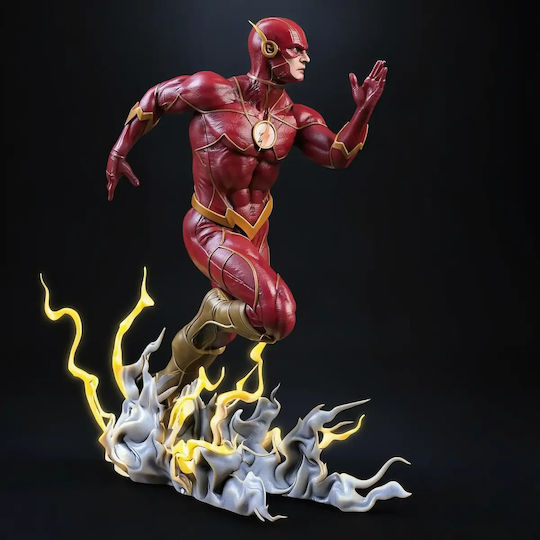 Unpainted 3D Figur Flash V2 Aus Dc Bemalung Diy Geschenk Farben 30 Cm 1:6