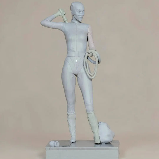 Unbemalte 3d Figur Catwoman From Batman 2022 Bemalung Diy Geschenk Farben 15,2 Cm 1:12