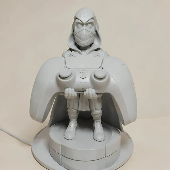 Unpainted 3D Figure Moon Knight Joystick Holder 3D Painting DIY Gift Colors 15.2 Cm 1:12