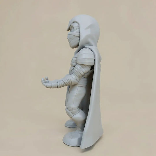 Unpainted 3D Figure Moon Knight Joystick Holder 3D Painting DIY Gift Colors 15.2 Cm 1:12