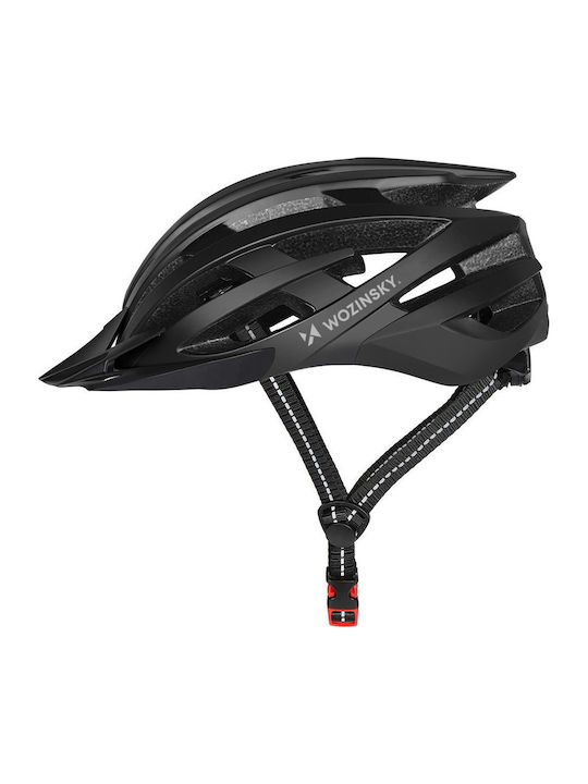 Wozinsky Mountain Bicycle Helmet Black