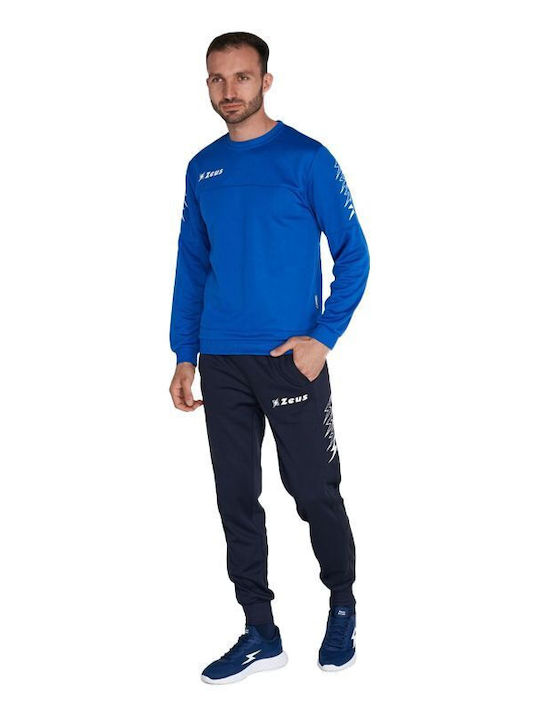 Felpa Enea Мъжка Суичър Royal Blue