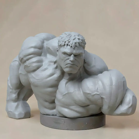 Unpainted 3D Figure Hulk Muscle Walking Ready To 3D Model Painting DIY Gift Colors 20 Cm 1:8