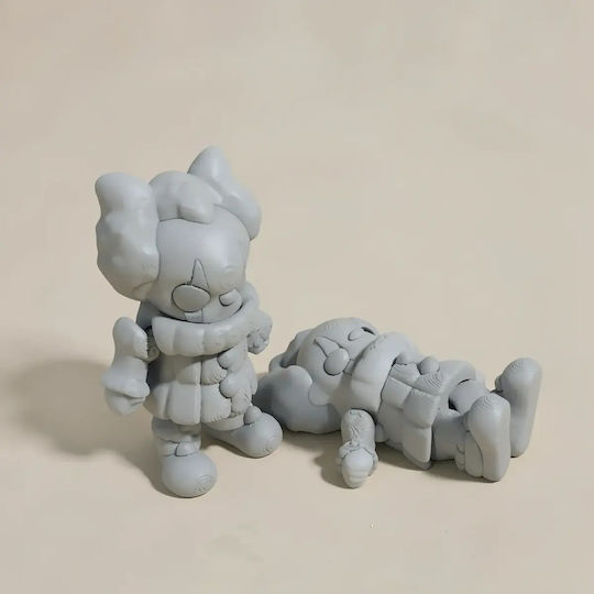 Άβαφη 3d Φιγούρα Super Basic Pennywise Flexi Βάψιμο Diy Δώρο Χρώματα 20 Cm 1:8