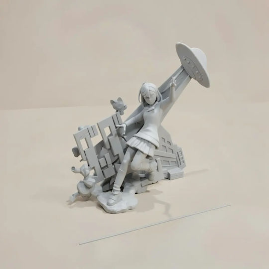 Небоядисана 3D Фигура Momo Ayase Alien Sculptures 3D Печат Боядисване DIY Подарък Цветове 30 См 1:6