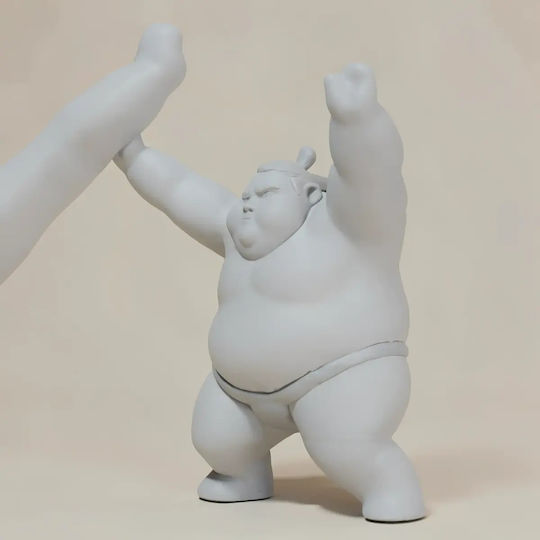 Unpainted 3D Figure Super Basic Sumo Napkin Holder Painting DIY Gift Colors 15.2 Cm 1:12