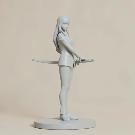 Небоядисана 3D Фигура Miwa Kasumi Jujutsu Kaisen Боядисване DIY Подарък Цветове 15,2 См 1:12