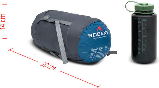 Robens Sleeping Bag Single 2 Season Serac 300 Sleeping Bag Serac 300 -4°C Long Robens