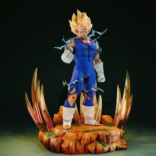 Небоядисана 3D Фигура Majin Vegeta Injury 3D Боядисване DIY Подарък Цветове 15,2 См 1:12