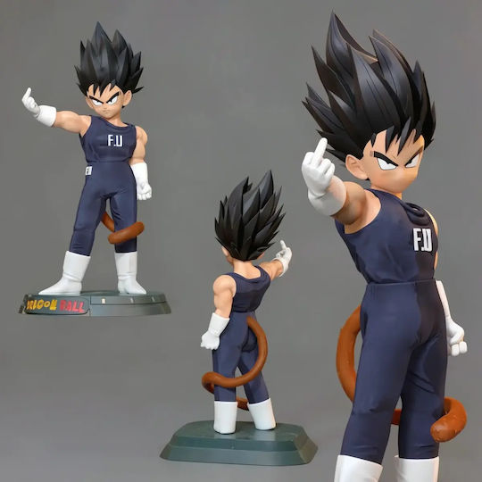 Небоядисана 3D Фигура Little Prince Vegeta Files Боядисване DIY Подарък Цветове 15,2 см 1:12