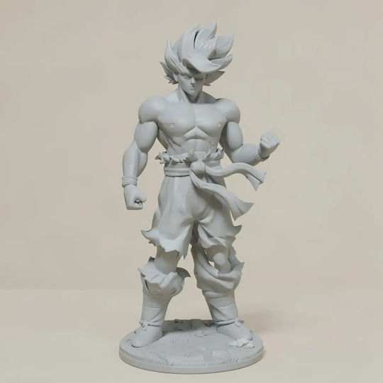 Άβαφη 3d Φιγούρα Goku Namek Various Base Digital Βάψιμο Diy Δώρο Χρώματα 15,2 Cm 1:12