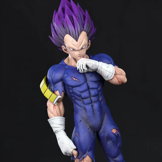 Unpainted 3D Figure Vegeta Ultra Ego Injury 3D Printing Models Painting DIY Gift Colors 20 cm 1:8