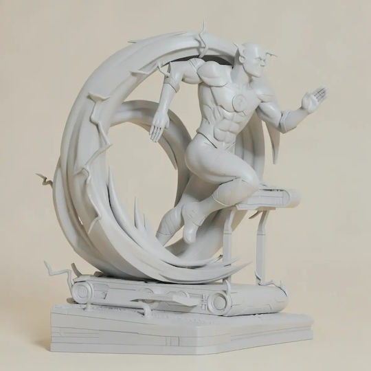 Unpainted 3d Figur Flash Cosmic Treadmill Dc 3d Modell Βastelset Diy Geschenk Farben 15,2 Cm 1:12