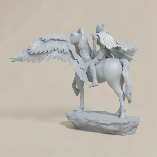 Unpainted 3D Figure Valkyrie From Thor Movie Painting Diy Gift Colors 30 Cm 1:6