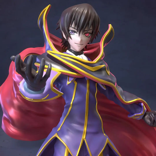 Unpainted 3D Figure Lelouch Lamperouge Code Geass 3D Model Painting DIY Gift Colors 15.2 Cm 1:12