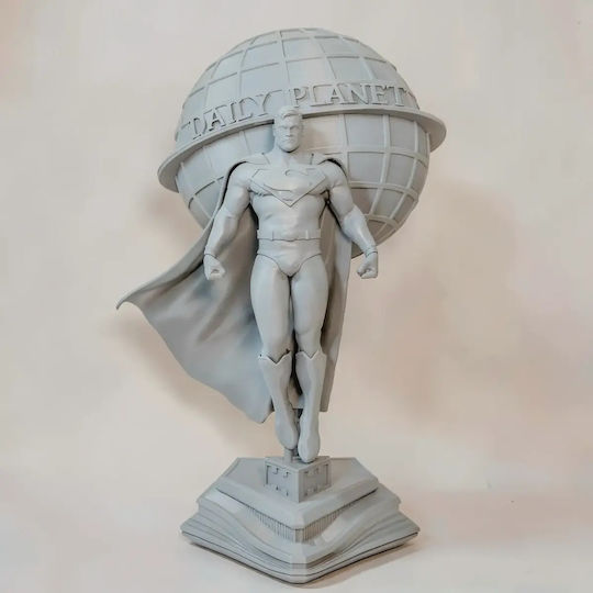 Sammlbare 3d Figur Superman Daily Planet Aus Dc Bemalbar Diy Geschenk Farben 15,2 Cm 1:12