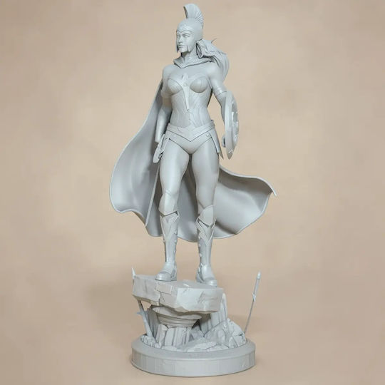 Unpainted 3D Sammelbare Figur Warrior Wonder Woman Aus DC Bemalen Diy Geschenk Farben 20 Cm 1:8