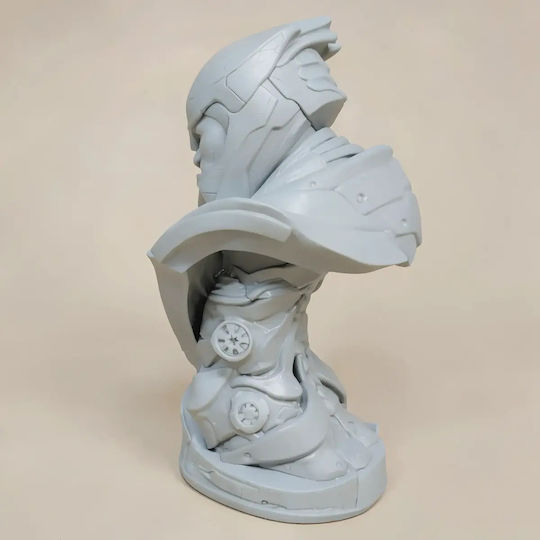 Unpainted 3D Figure Thanos Armor Bust 3D Painting DIY Gift Colors 30 Cm 1:6