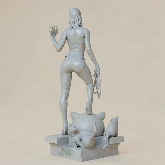Unpainted 3D Sammelbare Figur Catwoman Michelle Cat 1 4 Bemalung Diy Geschenk Farben 20 Cm 1:8