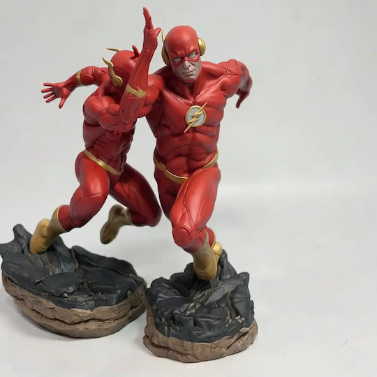 Unpainted 3d Figur Flash Running From Dc Maßstab 1:8 Diy Geschenk Farben 20 Cm