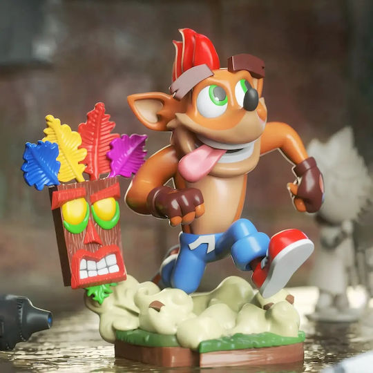 Небоядисана 3D Фигура Chibi Collection Crash Bandicoot Боядисване DIY Подарък Цветове 15,2 см 1:12