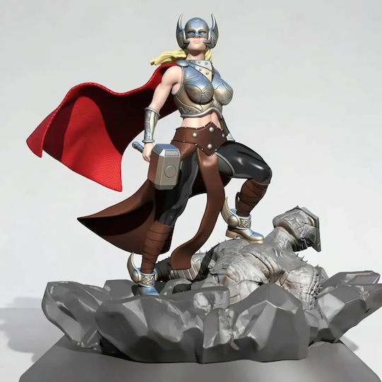 Unpainted 3D Figure Jane Foster As Thor Painting Diy Gift Colors 20 Cm 1:8