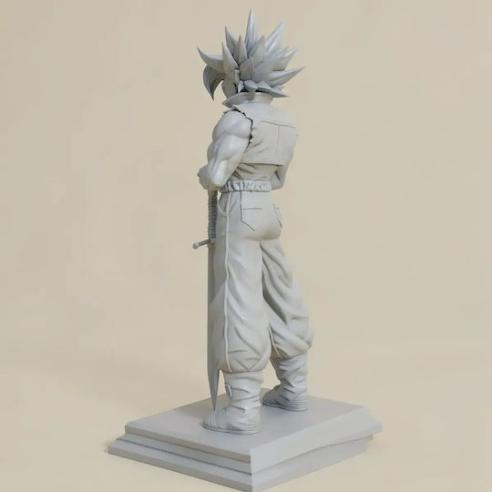 iLovePrints Sammelbare Figuren Future Trunks Stand Schwert 3d Basis Diy Geschenk Farben 30 Cm 1:6