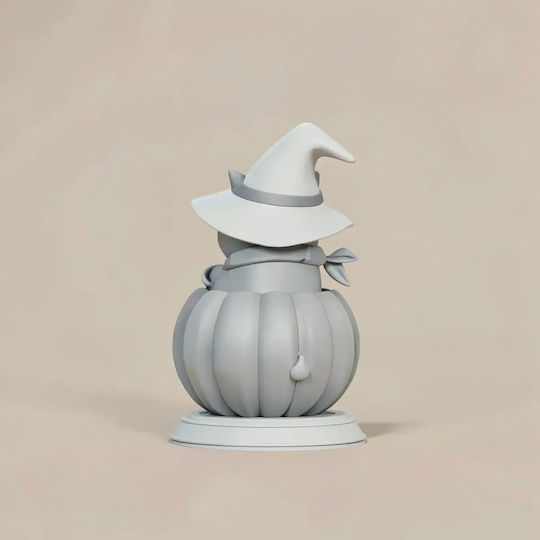 Άβαφη 3d Фигура Shiba Halloween Files Боядисване Diy Подарък Цветове 20 См 1:8